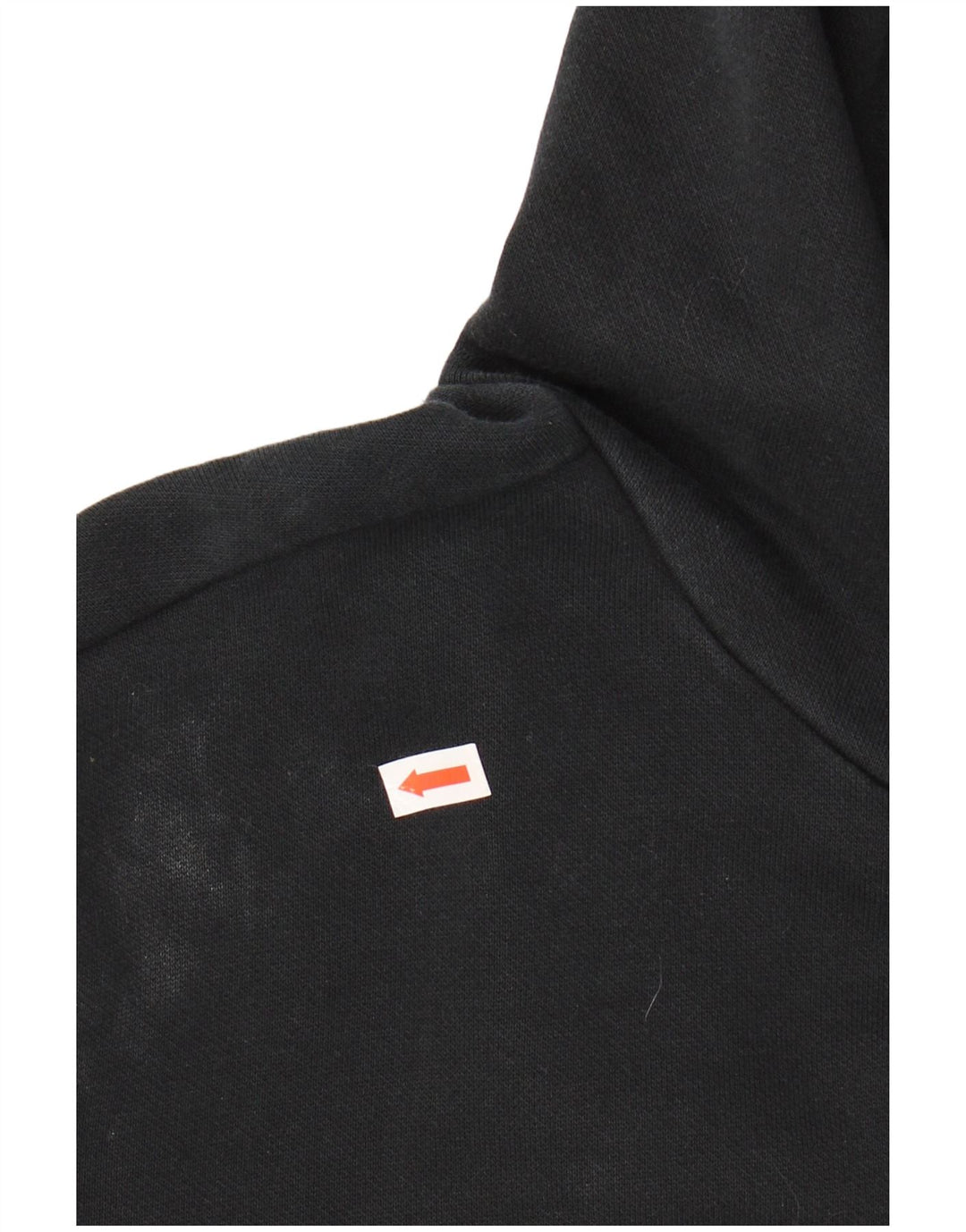 PUMA Mens Graphic Hoodie Jumper Medium Black Cotton