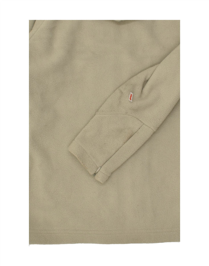 REEBOK Womens Hooded Fleece Jacket UK 8 Small  Green Polyester | Vintage Reebok | Thrift | Second-Hand Reebok | Used Clothing | Messina Hembry 