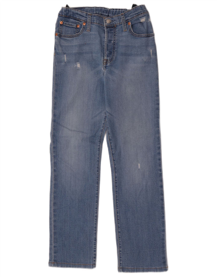 Levi's Boys 501 Distressed Straight Jeans 13-14 Years W28 L27 Blue