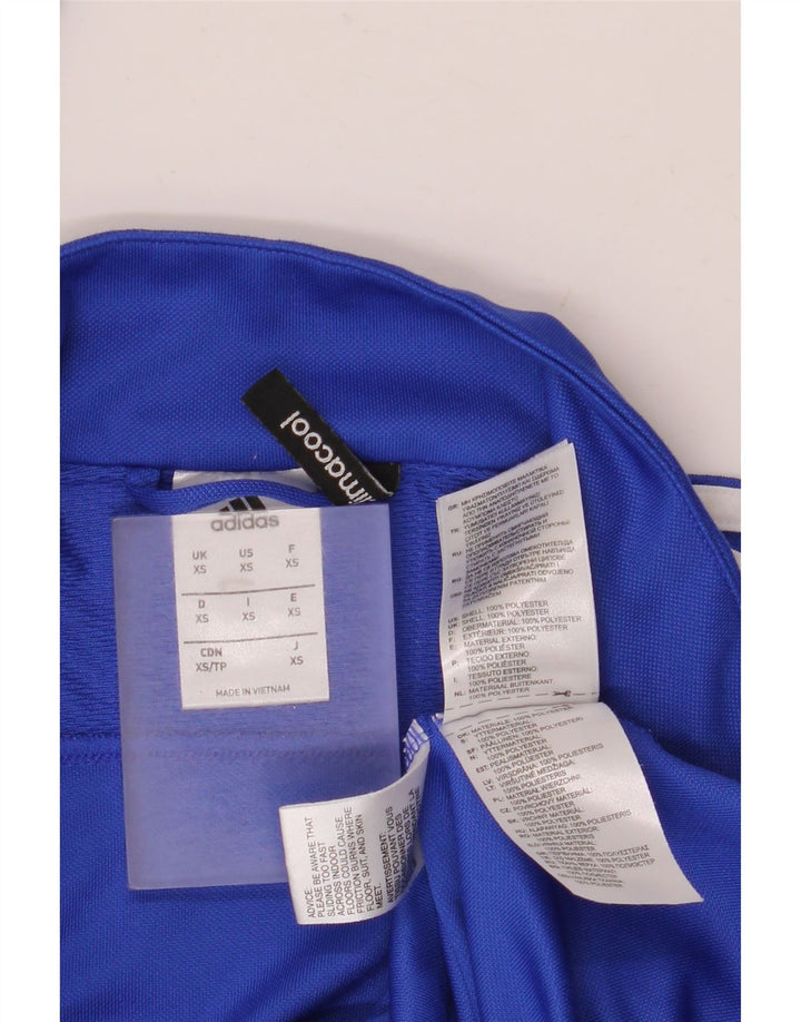 Adidas Mens Climacool Tracksuit Top Jacket XS Blue Colourblock Polyester