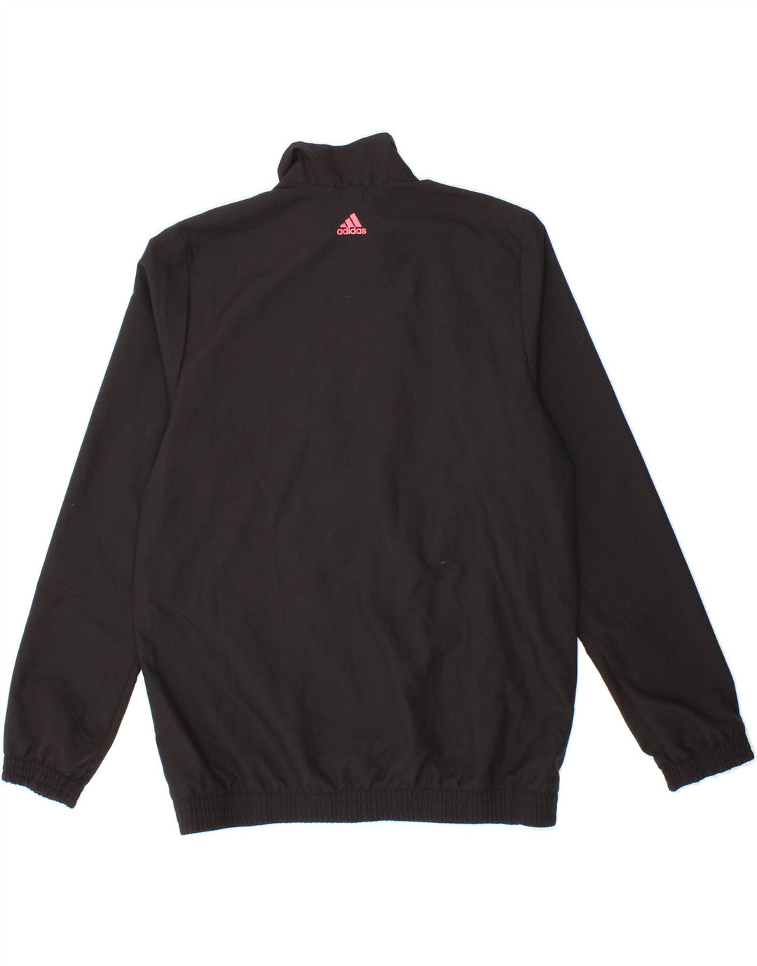 ADIDAS Boys Graphic Tracksuit Top Jacket 15-16 Years Black Polyester Vintage Adidas and Second-Hand Adidas from Messina Hembry 