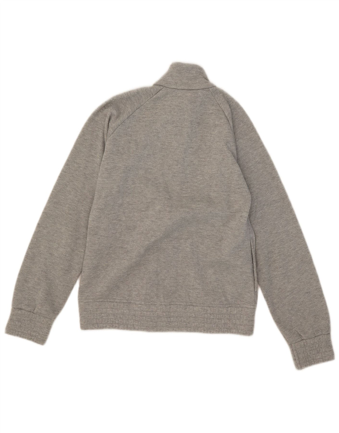 Kappa Womens Tracksuit Top Jacket UK 14 Large Grey Polyester