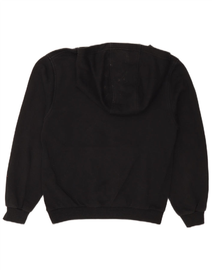 NIKE Boys Hoodie Jumper 12-13 Years Large Black Cotton