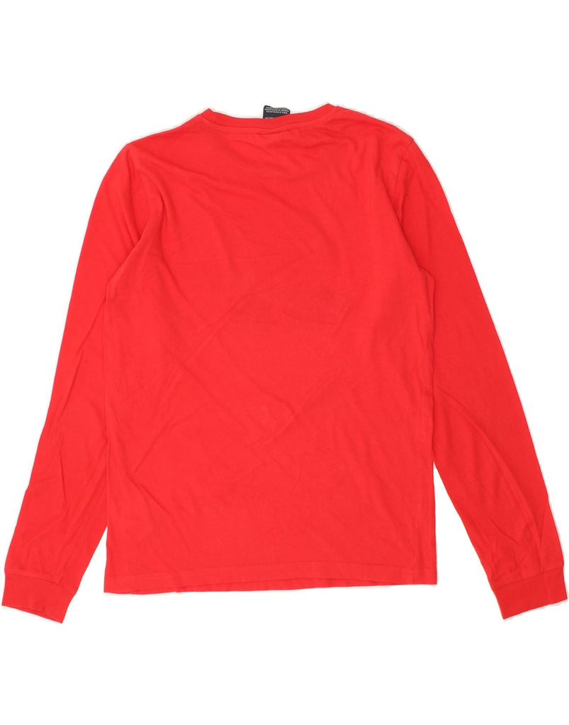 CHAMPION Boys Graphic Top Long Sleeve 13-14 Years XL Red Cotton | Vintage Champion | Thrift | Second-Hand Champion | Used Clothing | Messina Hembry 