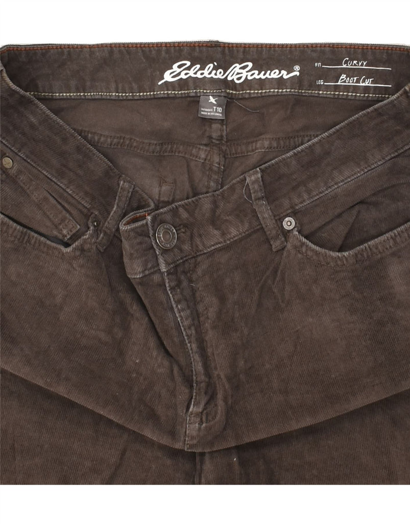 EDDIE BAUER Womens Bootcut Corduroy Trousers US 10 Large W32 L34  Brown | Vintage Eddie Bauer | Thrift | Second-Hand Eddie Bauer | Used Clothing | Messina Hembry 