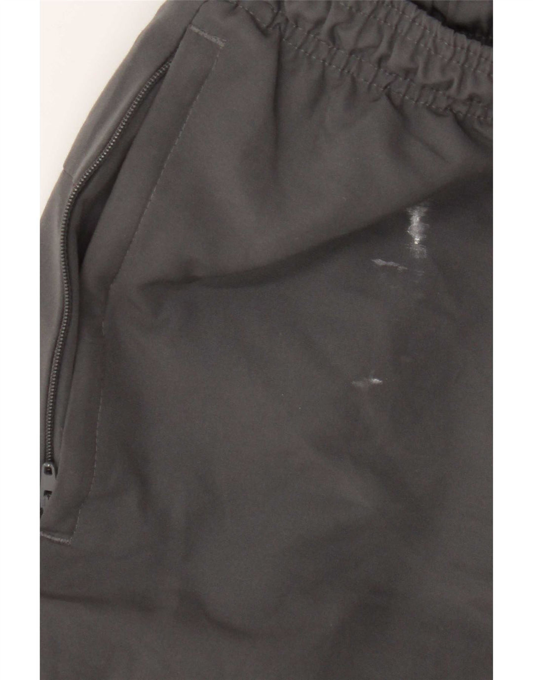 Adidas Mens Tracksuit Trousers Medium Grey Polyester