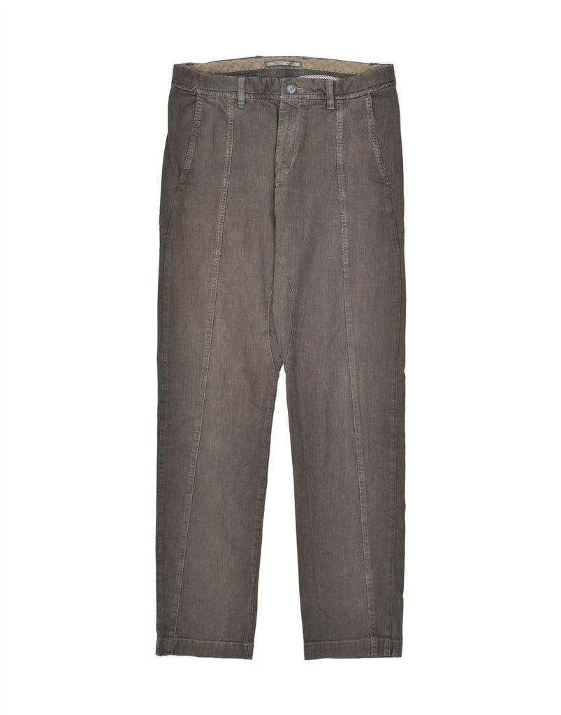 MARLBORO CLASSICS Mens Slim Chino Trousers W32 L34 Grey Cotton Vintage Marlboro Classics and Second-Hand Marlboro Classics from Messina Hembry 