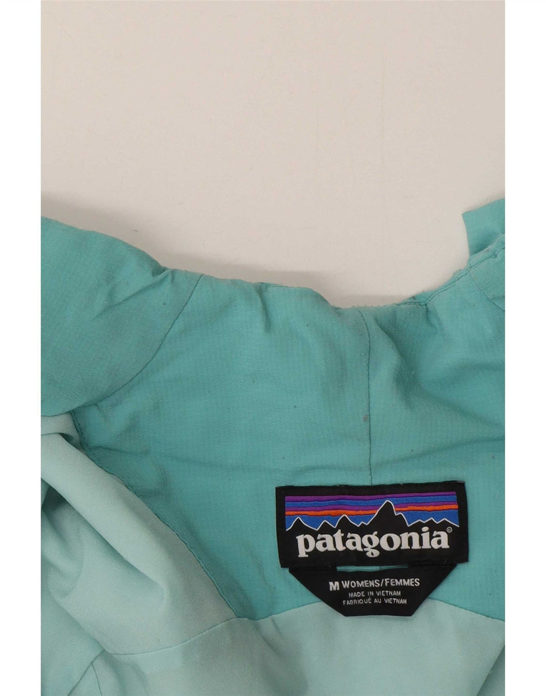 Patagonia Womens Windbreaker Jacket UK 14 Medium Green Nylon