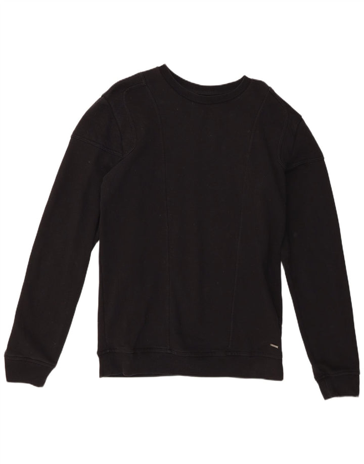Diesel Mens Sweatshirt Jumper XL Black Cotton