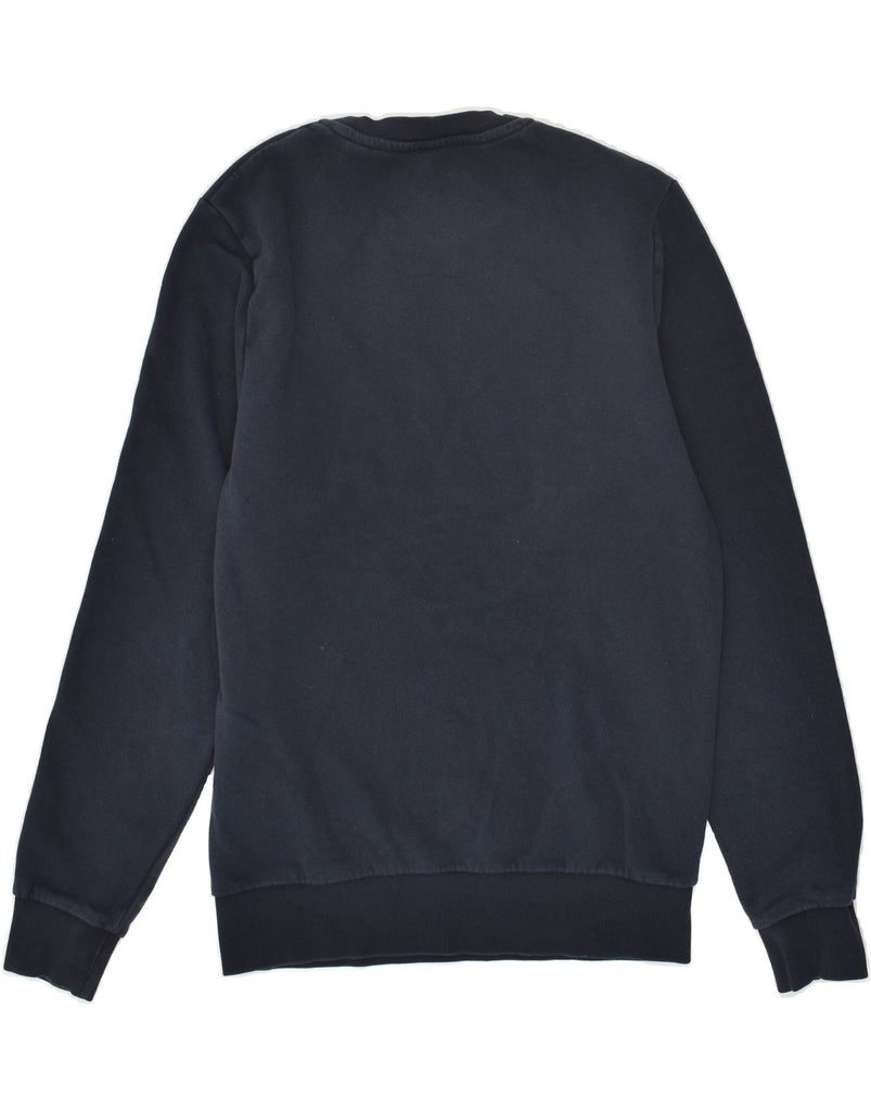 JACK & JONES Mens Sweatshirt Jumper XS Navy Blue Cotton | Vintage Jack & Jones | Thrift | Second-Hand Jack & Jones | Used Clothing | Messina Hembry 