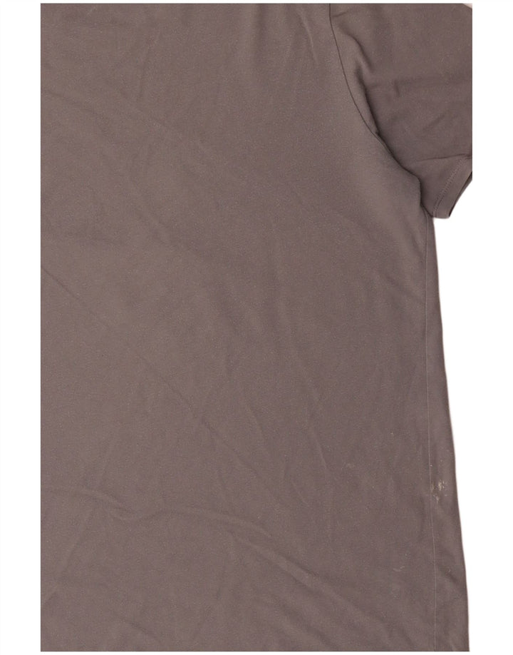 NIKE Mens Detroit Lions Graphic T-Shirt Top Large Grey Cotton