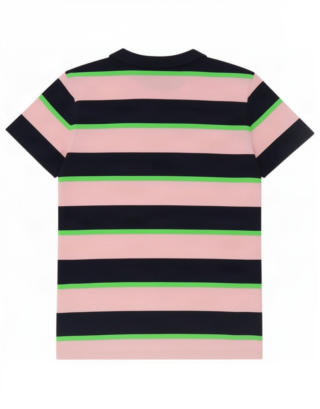 Superdry Mens T-Shirt Top Medium Pink Striped Cotton