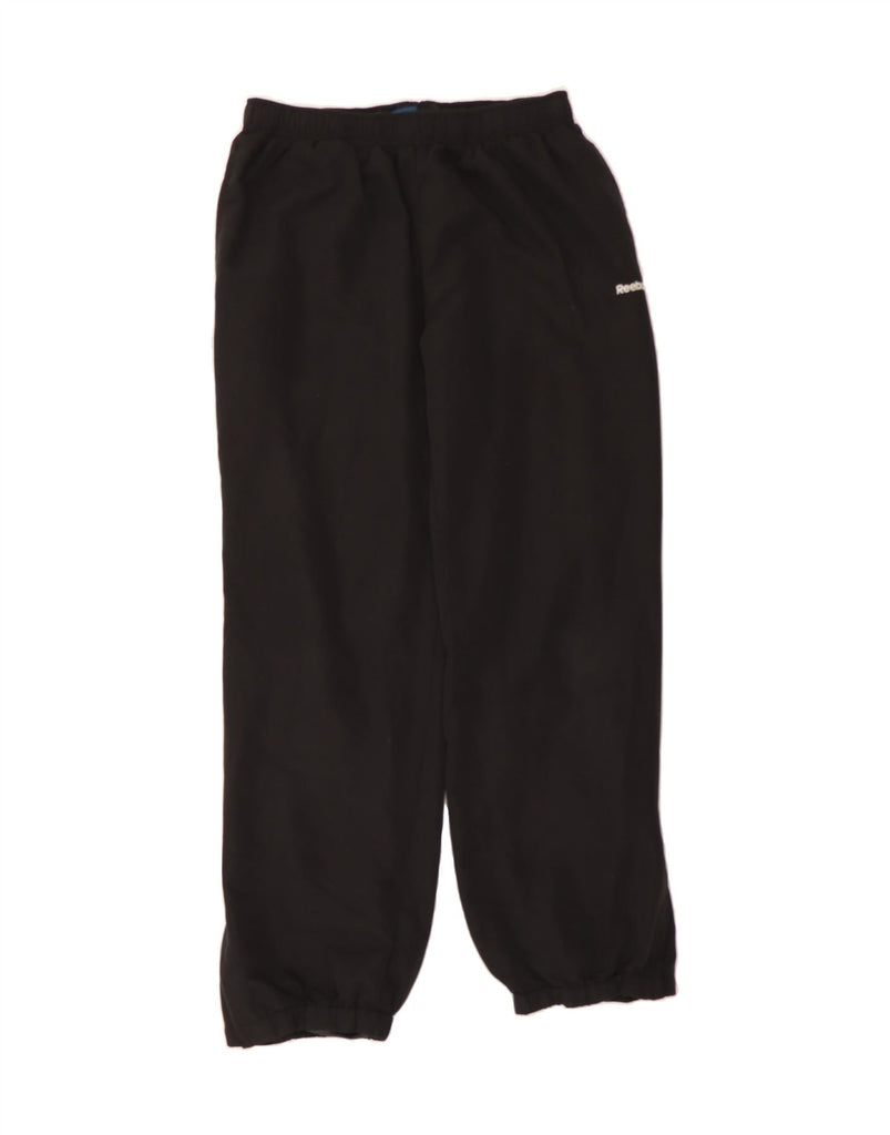REEBOK Mens Tracksuit Trousers Joggers Medium  Black Polyester Vintage Reebok and Second-Hand Reebok from Messina Hembry 