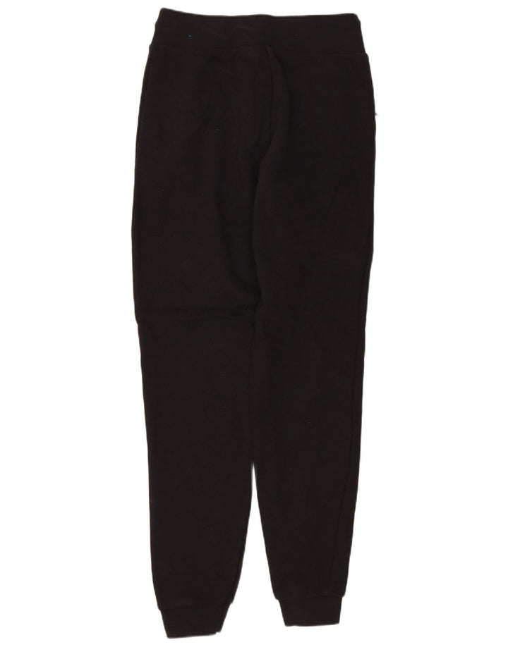 ADIDAS Womens Tracksuit Trousers Joggers UK 6 XS Black Cotton