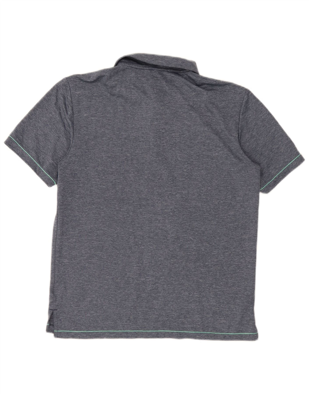 Adidas Mens Golf Polo Shirt Small Blue Polyester