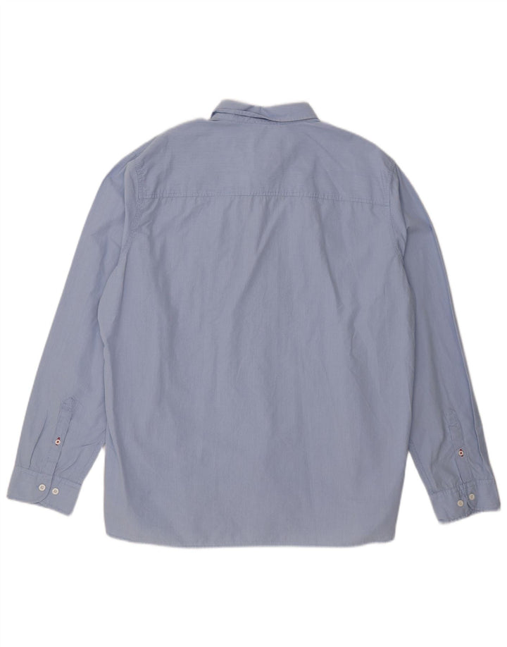Fat Face Mens Shirt XL Blue Check Cotton