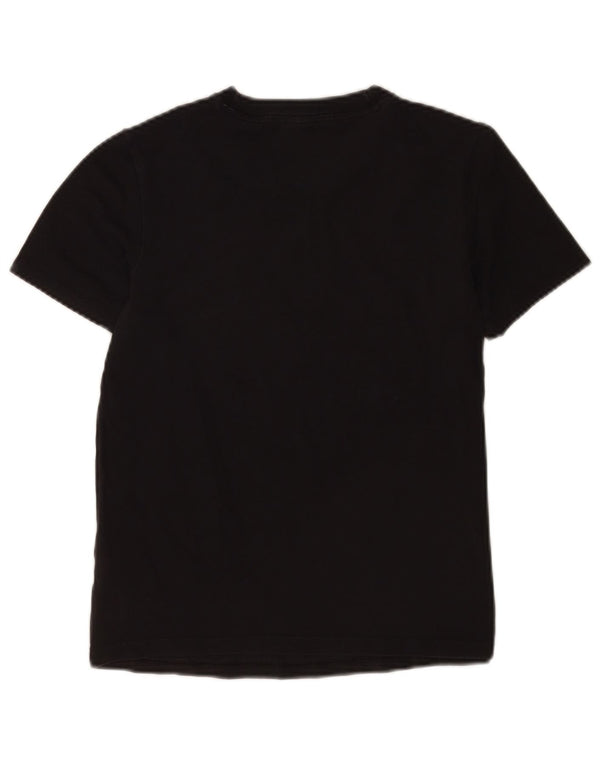 Adidas Womens Graphic T-Shirt Top UK 10 Small Black