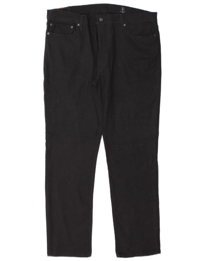 Levi's Mens 511 Slim Jeans W38 L32 Black Cotton