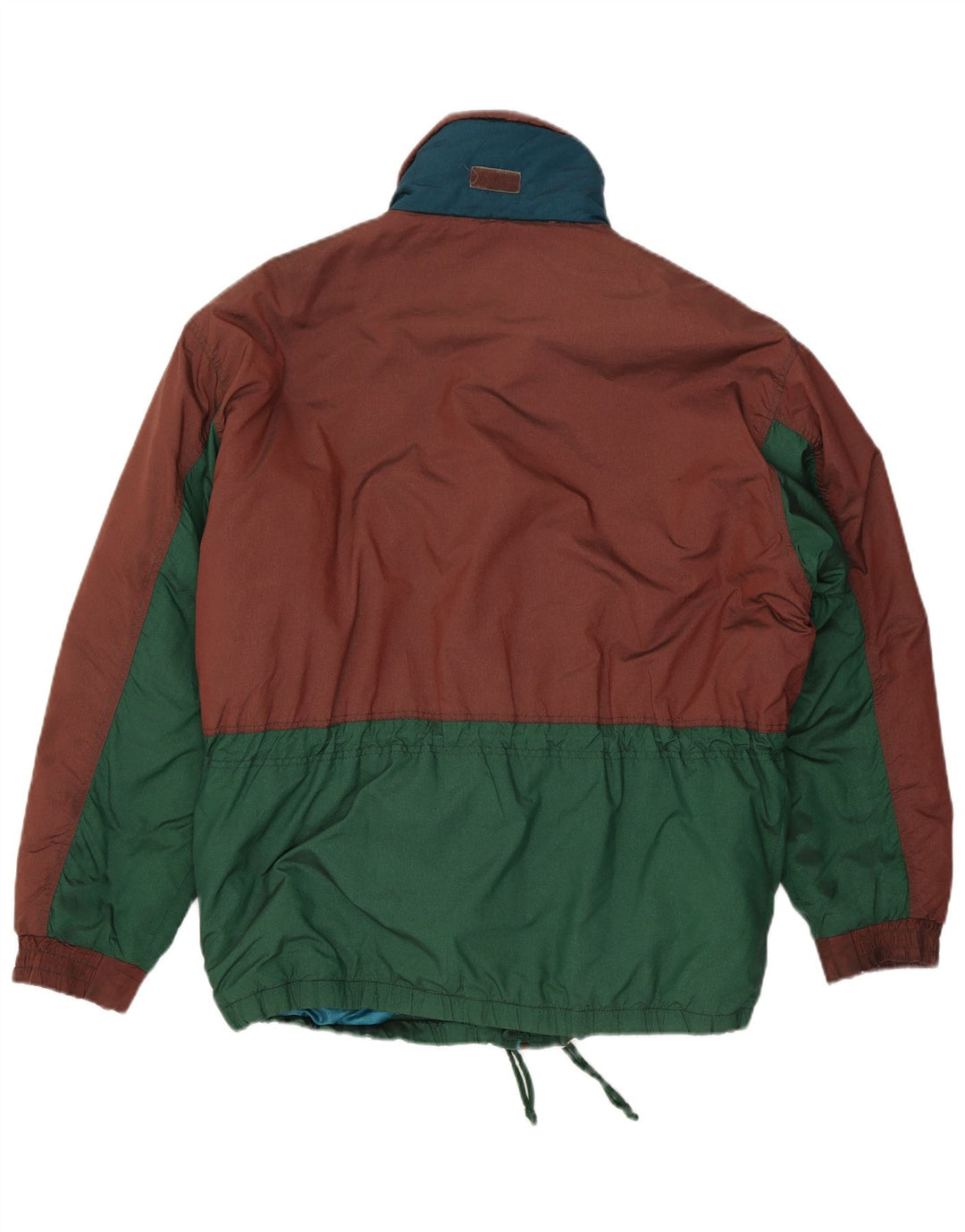 Silvy Mens Ski Jacket IT 52 XL Green Colourblock Polyester