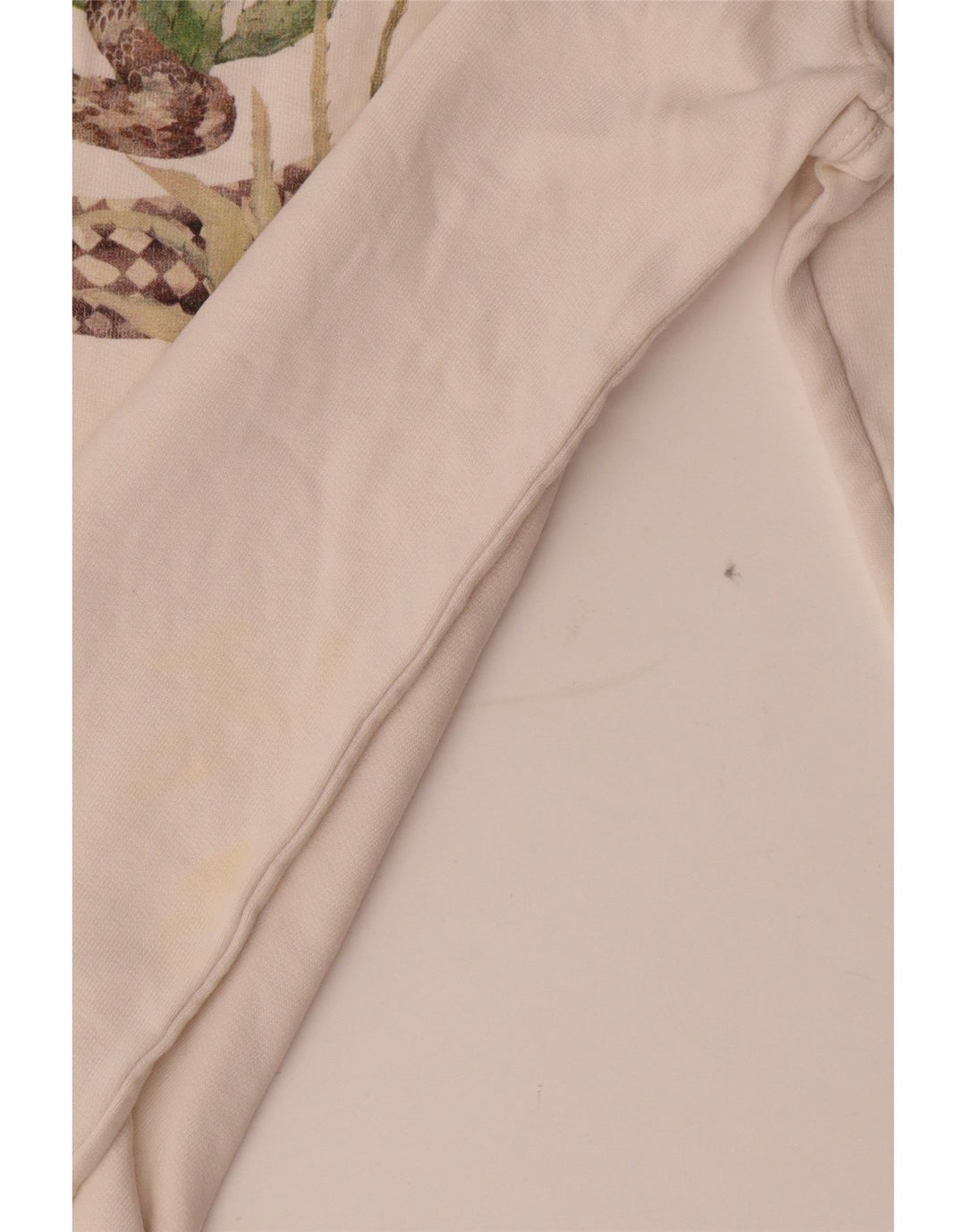 Vans Mens Graphic Sweatshirt Jumper Small White Cotton