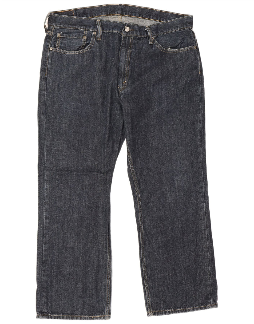 Levi's Mens 559 Straight Jeans W40 L30 Navy Blue Cotton