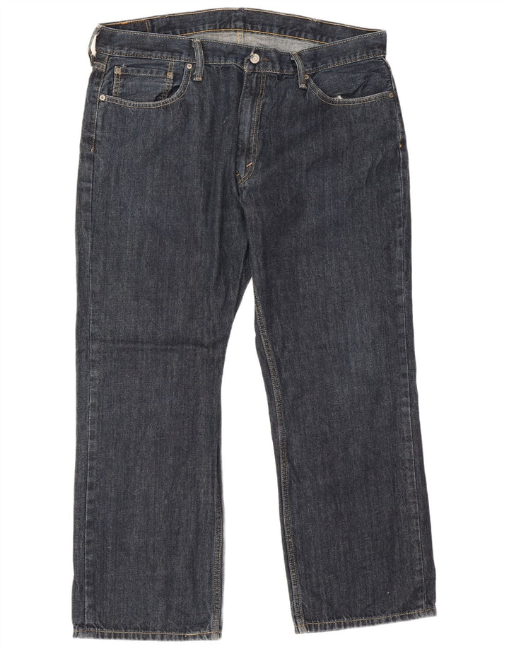 Levi's Mens 559 Straight Jeans W40 L30 Navy Blue Cotton