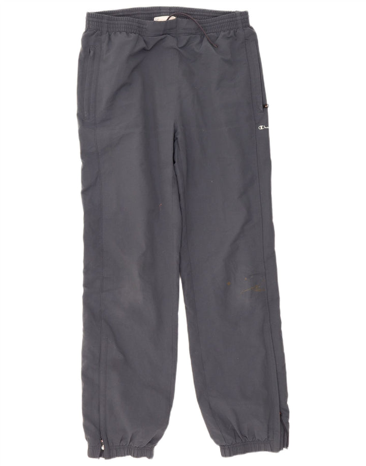 Champion Mens Tracksuit Trousers Joggers Large  Grey Polyester