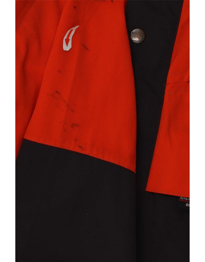 Stihl Mens Graphic Utility Jacket UK 44 2XL Orange Colourblock Polyamide
