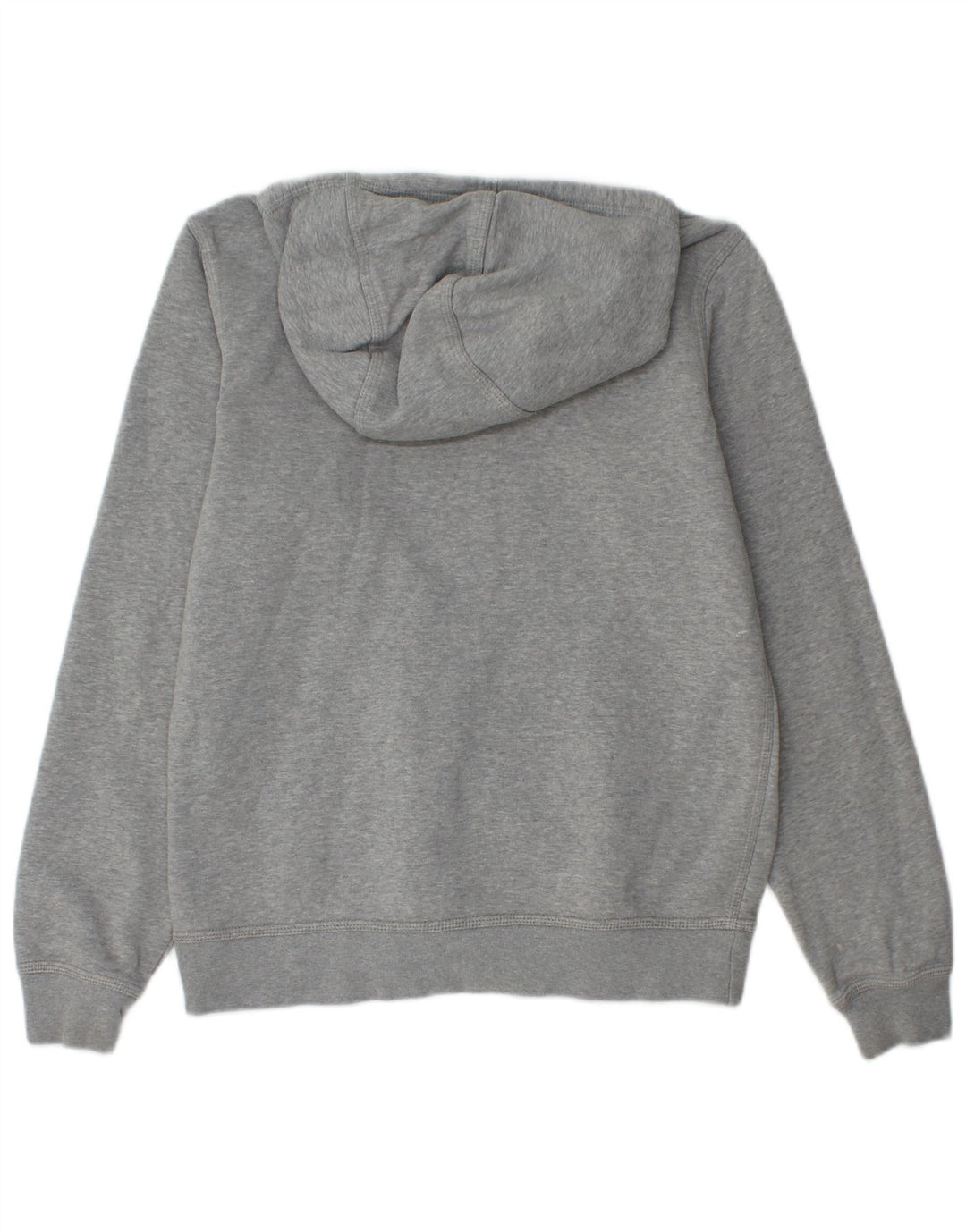 Nike Mens Hoodie Jumper Medium Grey Flecked Cotton