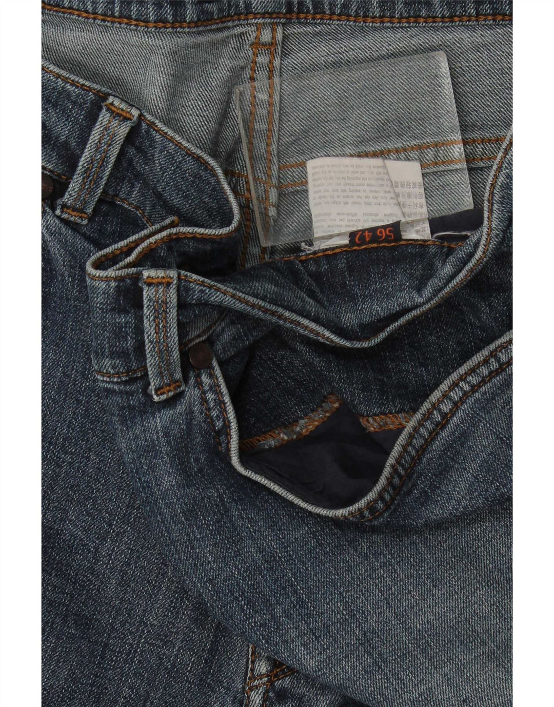 Trussardi Mens Slim Jeans W38 L34 Blue