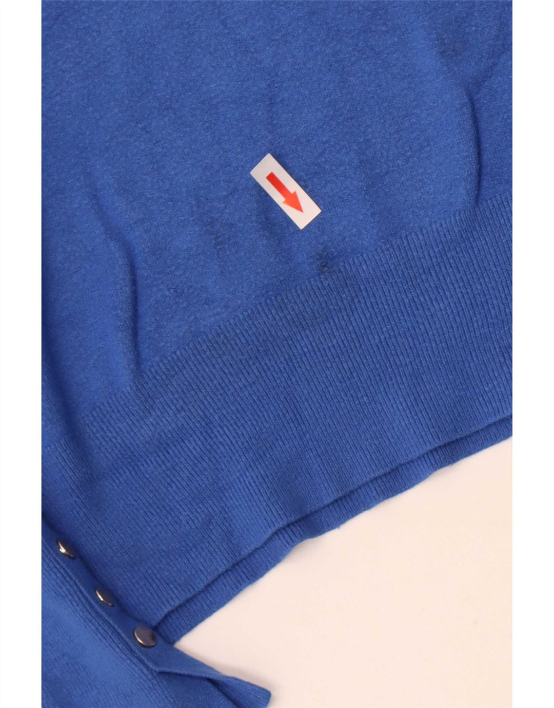 Zara Womens Boat Neck Jumper Sweater UK 12 Medium Blue Viscose