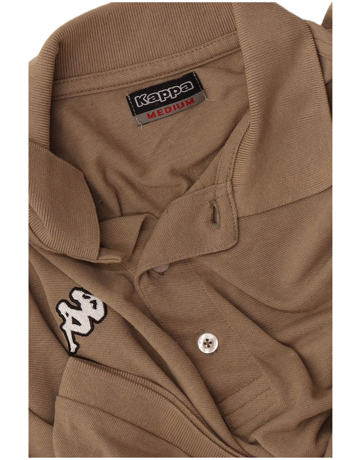 Kappa Mens Polo Shirt Medium Brown