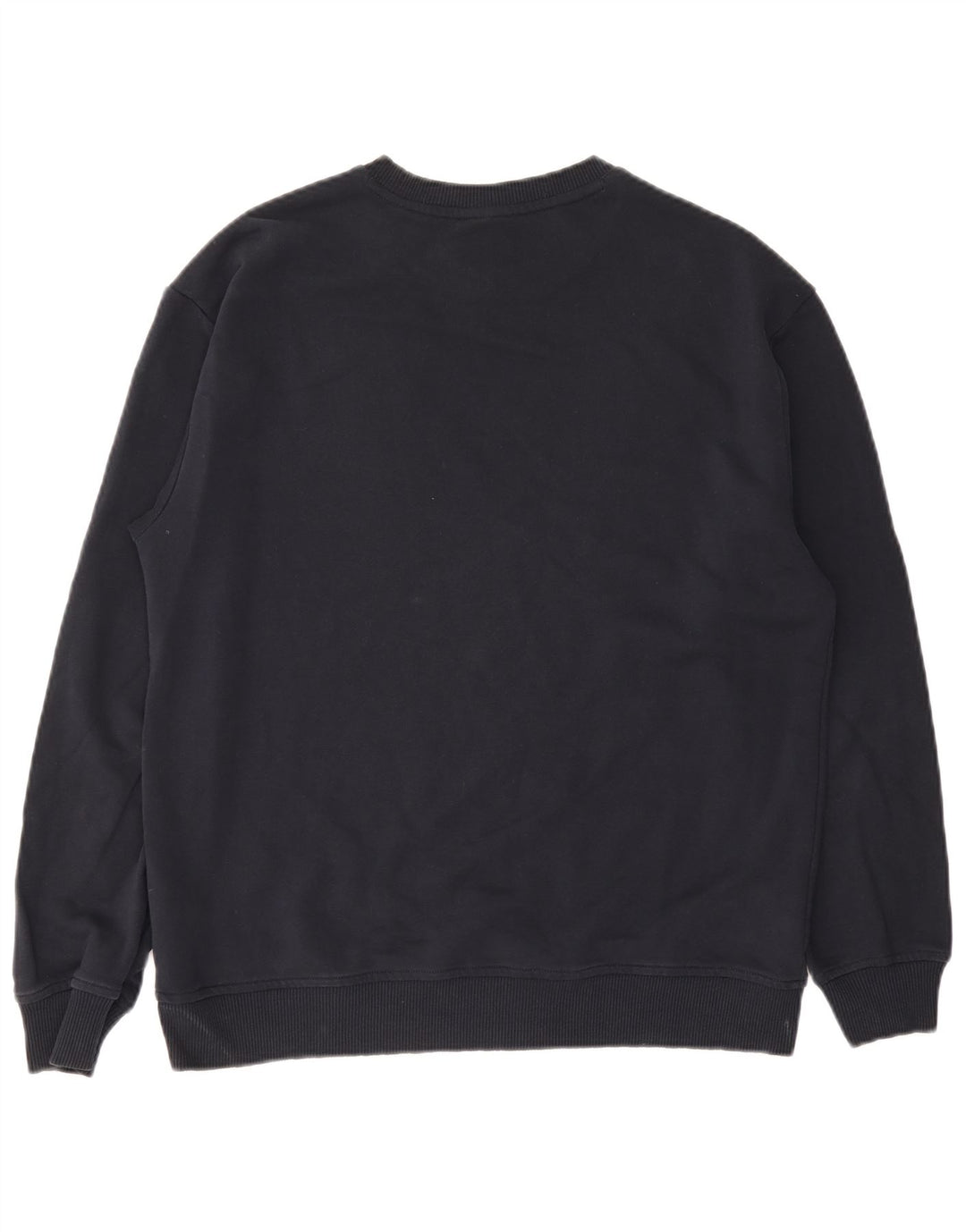 US Polo Assn Mens Graphic Sweatshirt Jumper Medium Navy Blue Cotton