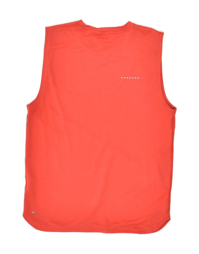 PUMA Mens Vest Top Medium Red Polyester | Vintage Puma | Thrift | Second-Hand Puma | Used Clothing | Messina Hembry 