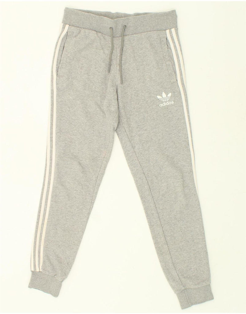 ADIDAS Womens Tracksuit Trousers Joggers UK 8 Small Grey Vintage Adidas and Second-Hand Adidas from Messina Hembry 