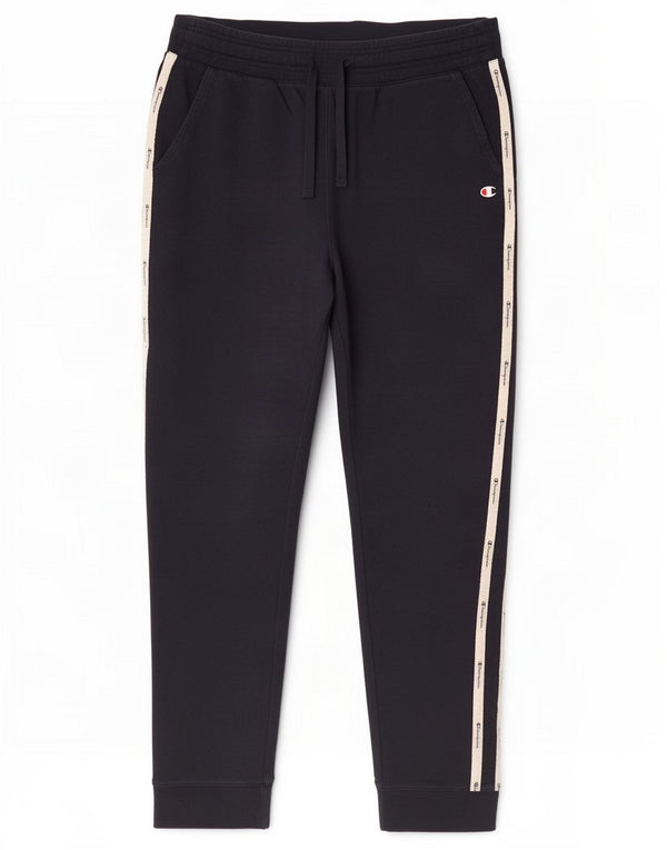 Champion Womens Tracksuit Trousers Joggers UK 18 XL Navy Blue Colourblock