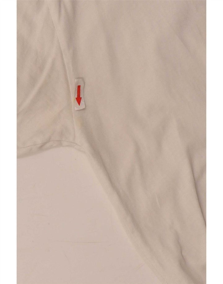 Vans Mens Classic Fit Graphic T-Shirt Top Medium White Cotton