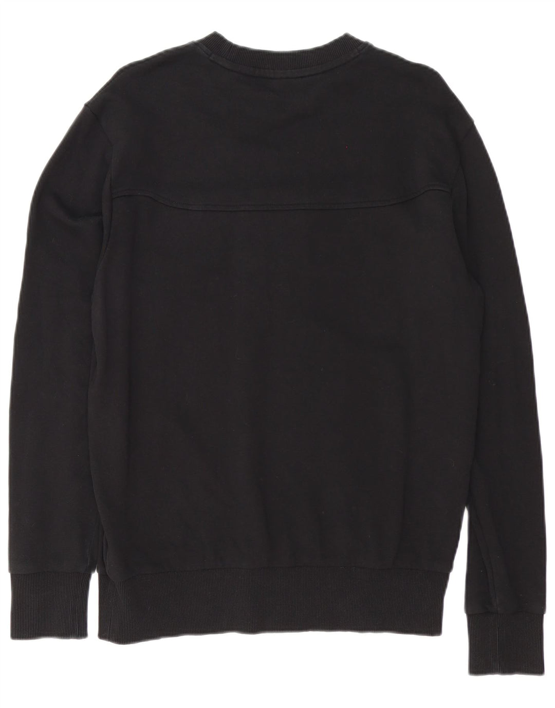 Hugo Boss Mens Graphic Sweatshirt Jumper Medium Black Cotton