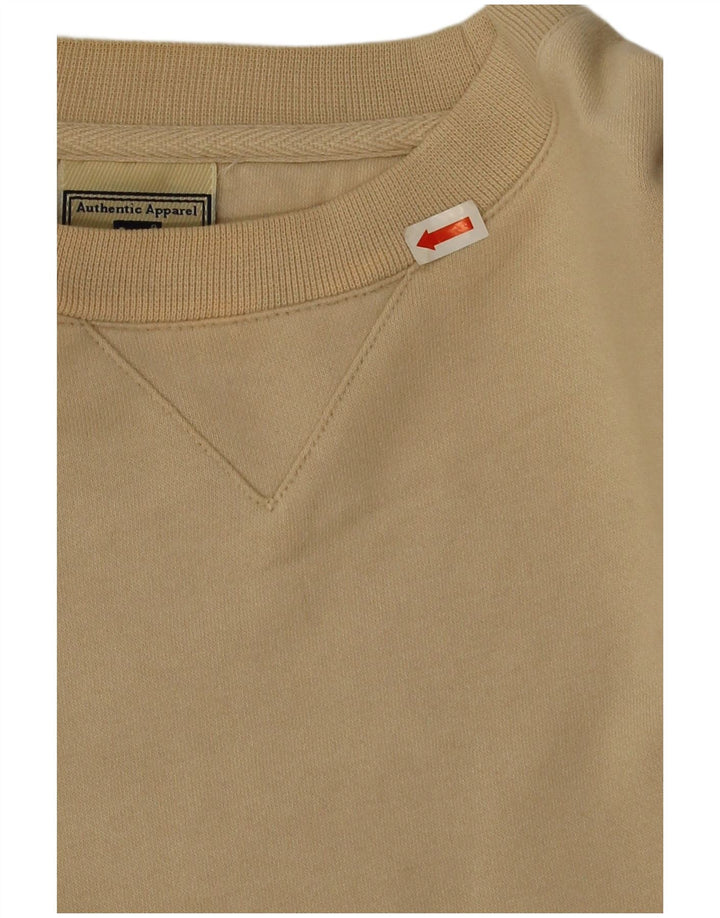 Lee Mens Sweatshirt Jumper Large Beige