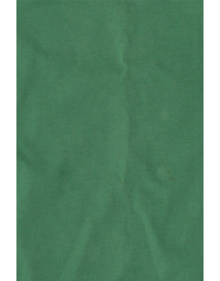 Ted Baker Mens Polo Shirt Size 4 Large Green Cotton