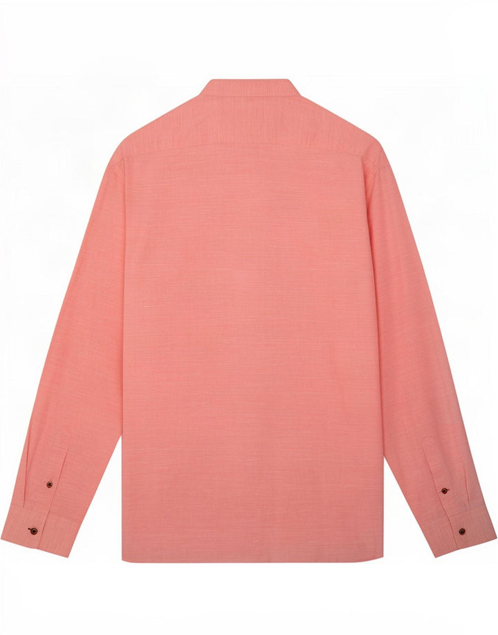 Zara Mens Slim Fit Shirt Large Pink