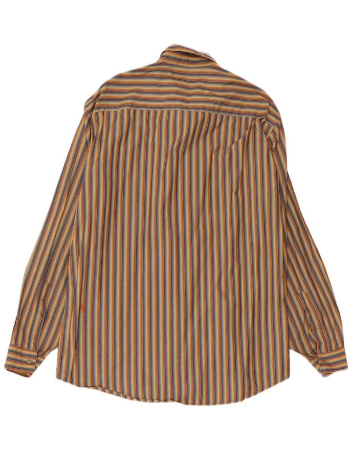 Marlboro Classics Mens Shirt XL Multicoloured Striped Cotton