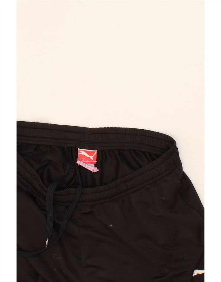 PUMA Womens Tracksuit Trousers Large Black Polyester Vintage Puma and Second-Hand Puma from Messina Hembry 