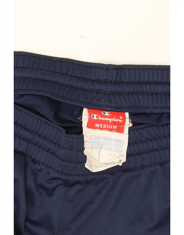 Champion Mens Graphic Tracksuit Trousers Medium Navy Blue Polyester