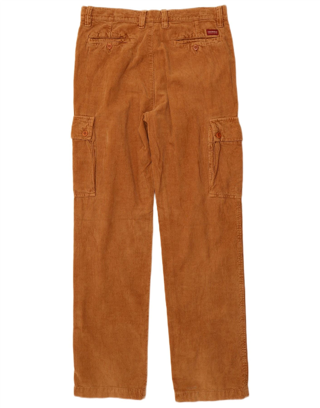 Carrera Mens Cargo Corduroy Trousers IT 50 Large W34 L33 Brown Cotton