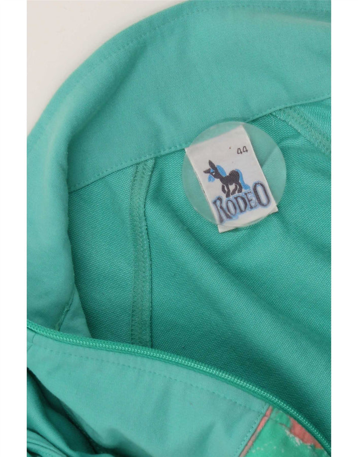 C&A Womens Rodeo Tracksuit Top Jacket IT 44 Medium Blue Colourblock
