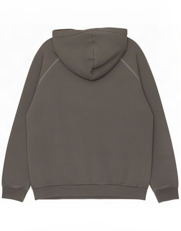 Adidas Mens Graphic Hoodie Jumper Medium Grey Cotton