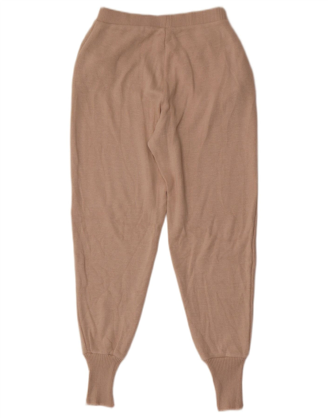 ZARA Womens Tracksuit Trousers Joggers UK 8 Small  Beige