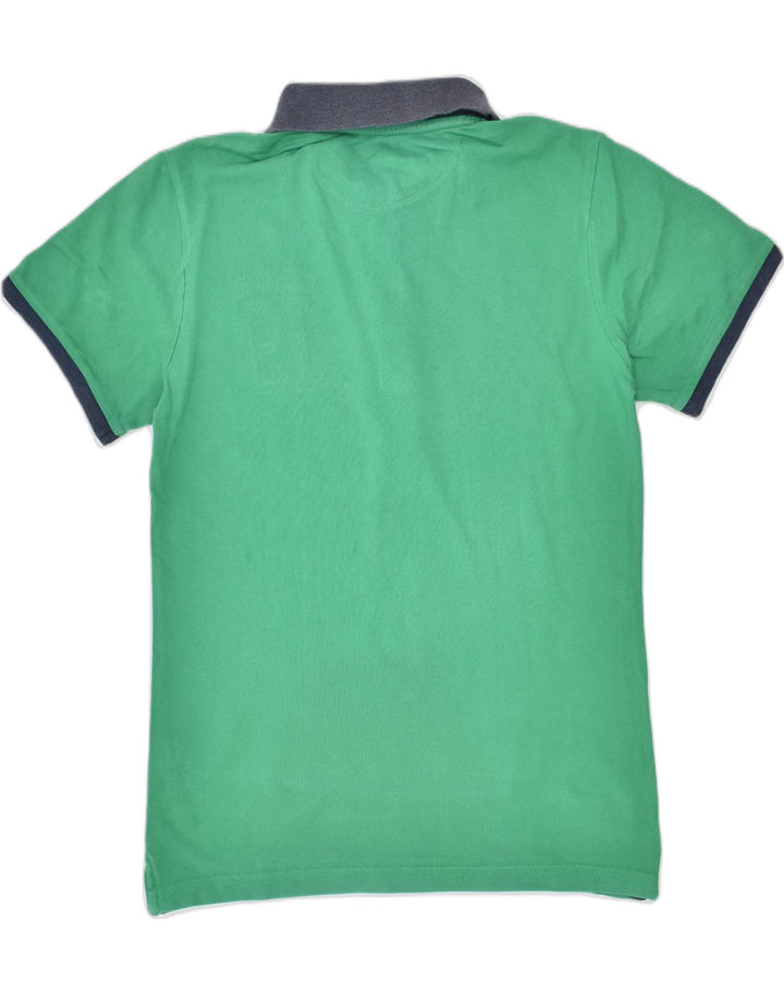 CHAMPION Boys Polo Shirt 11-12 Years Large Green Cotton | Vintage | Thrift | Second-Hand | Used Clothing | Messina Hembry 