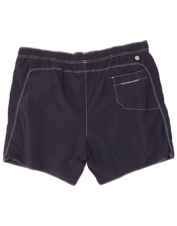 Colmar Mens Graphic Swimming Shorts IT 58 2XL Navy Blue Polyamide